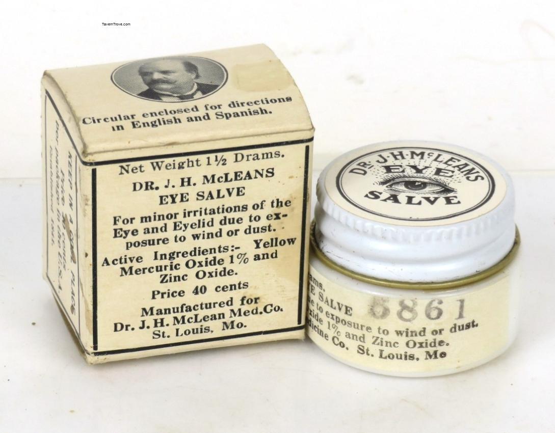 Quack Medicine Dr. McLeans Eye Salve St. Louis Missouri