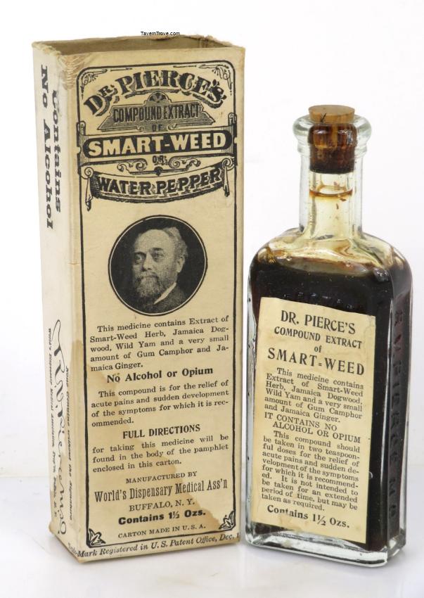 Quack Medicine Dr. Pierce's Smart Weed Water Pepper Buffalo New York