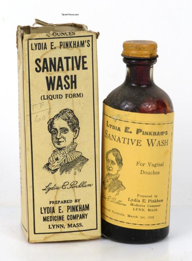 Quack Medicine Lydia Pinkham's Sanative Wash For Vaginas