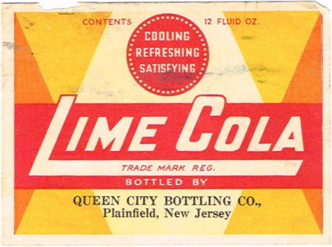 Queen City Lime Cola Plainfield New Jersey