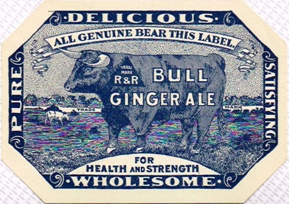 R & R Bull Ginger Ale F.R. Gaudin Tuscaloosa Alabama