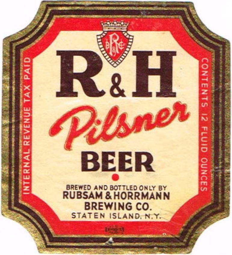 R&H Pilsner Beer