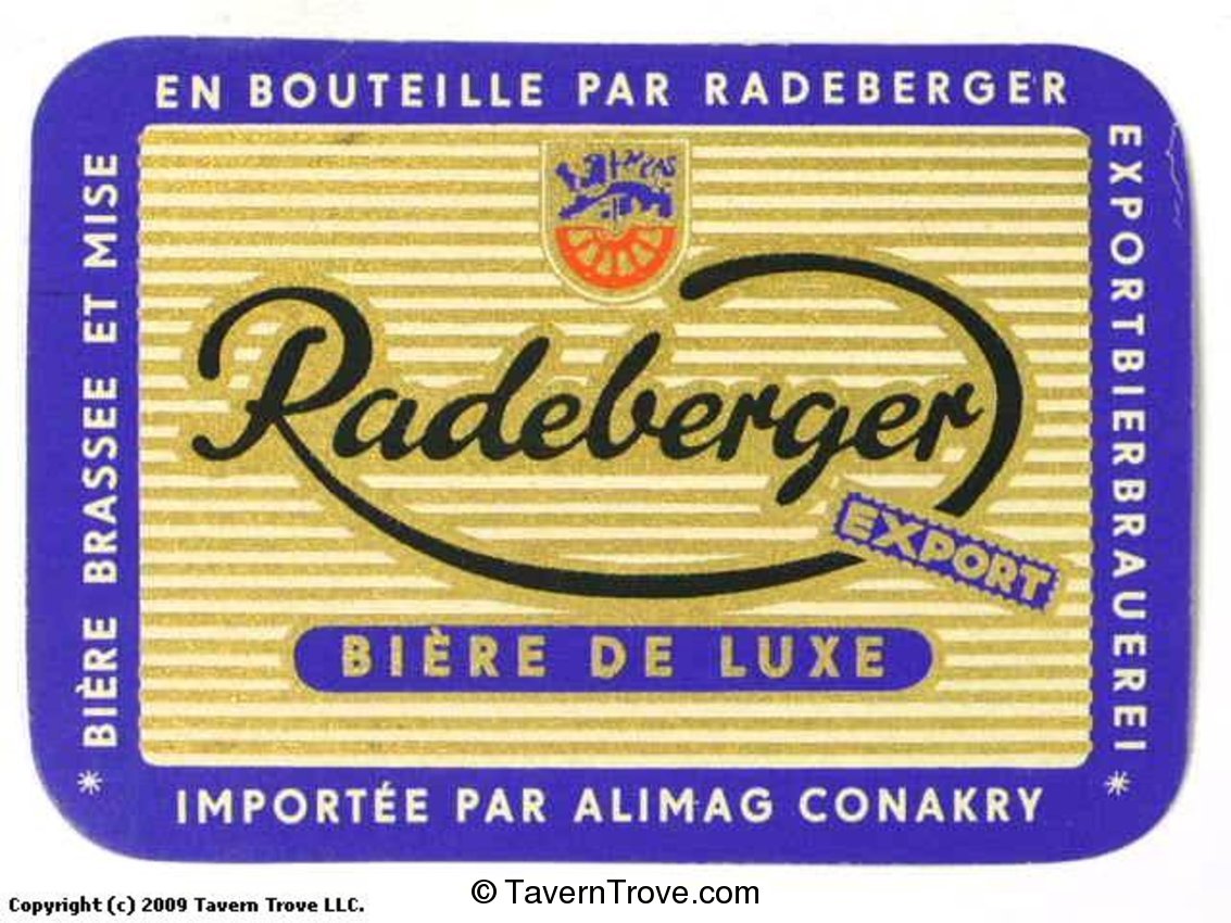 Radeberger Bière De Luxe