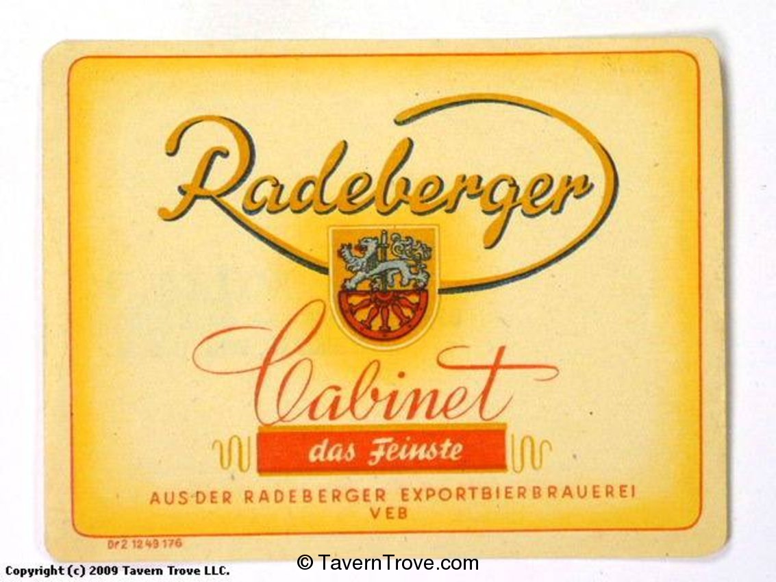 Radeberger Cabinet