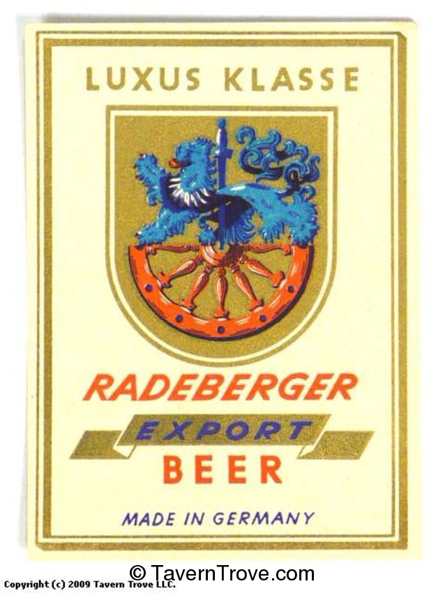Radeberger Export Beer