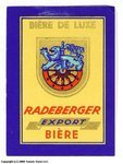 Radeberger Export Bière