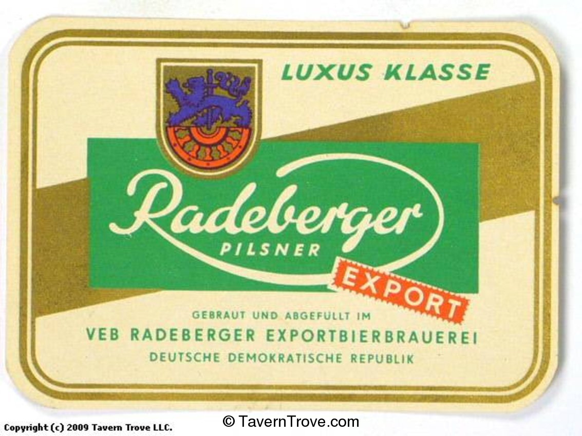 Radeberger Luxus Classe
