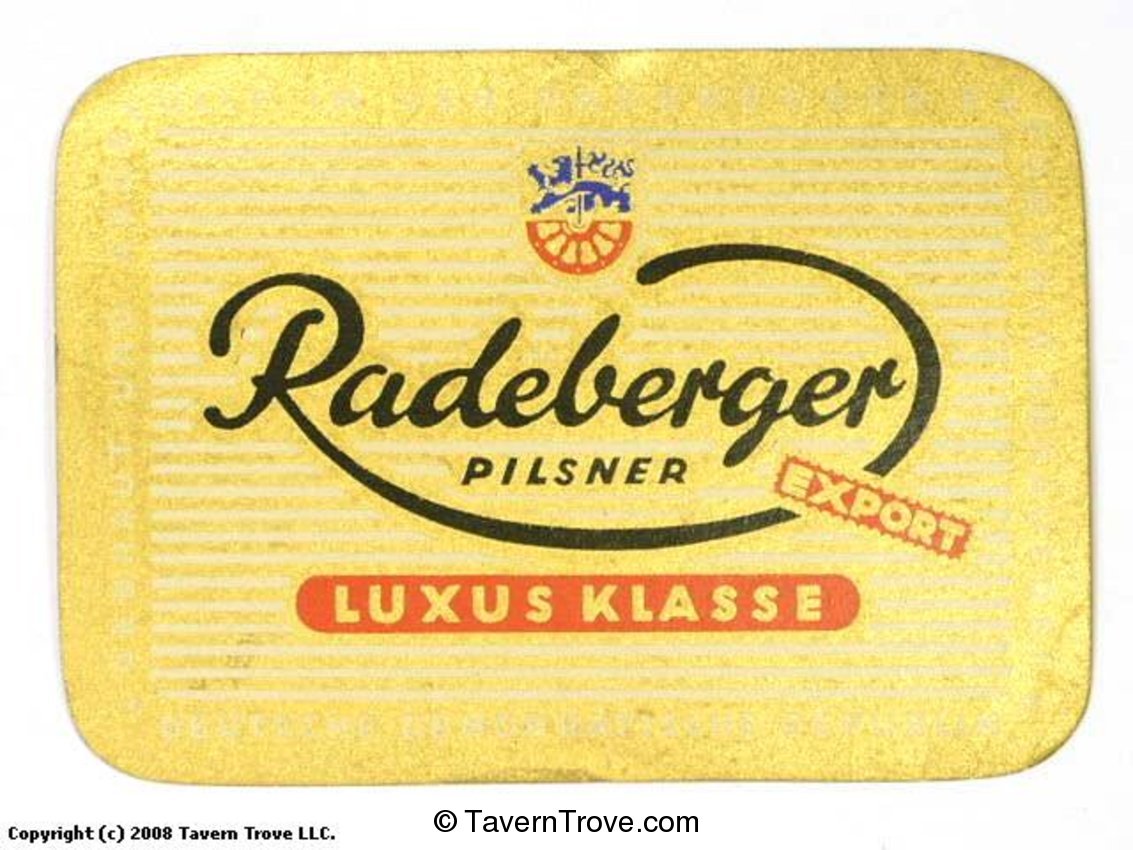 Radeberger Pilsner Luxus Classe