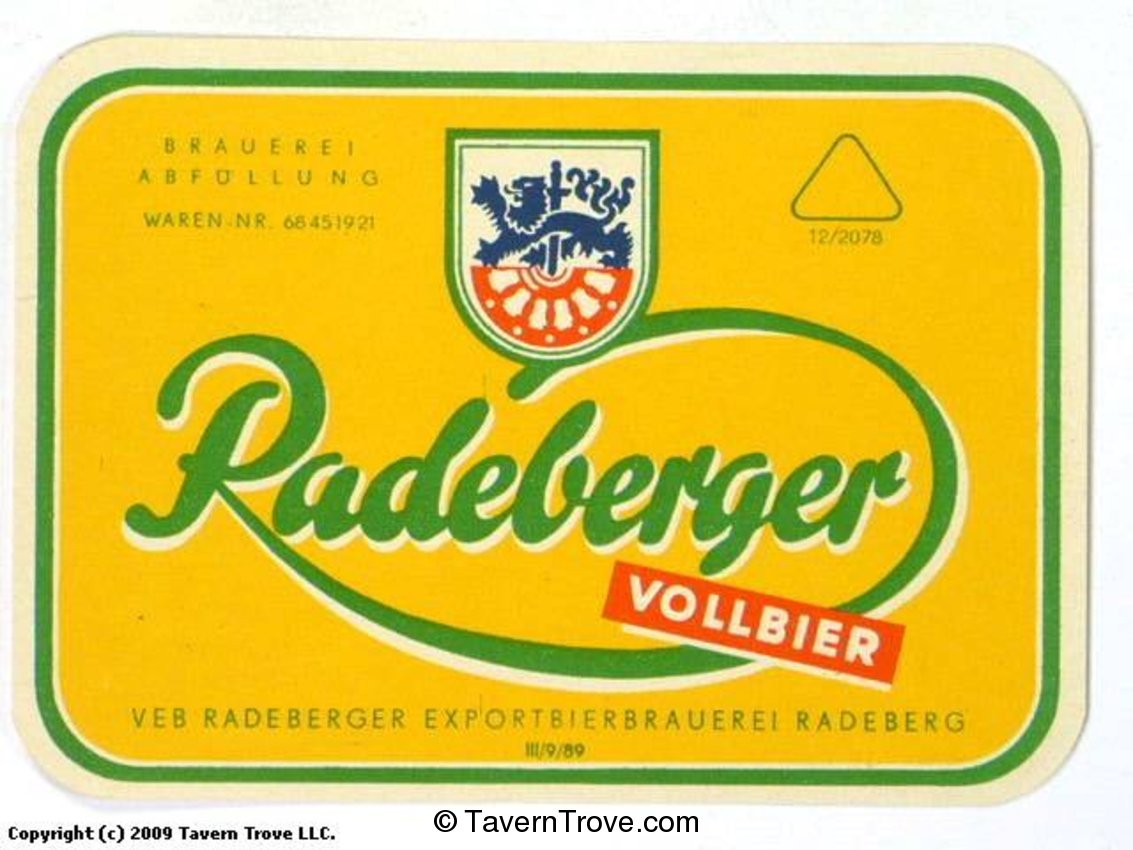 Radeberger Vollbier