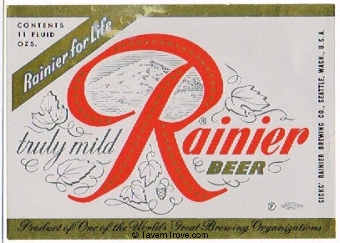 Rainier  Beer