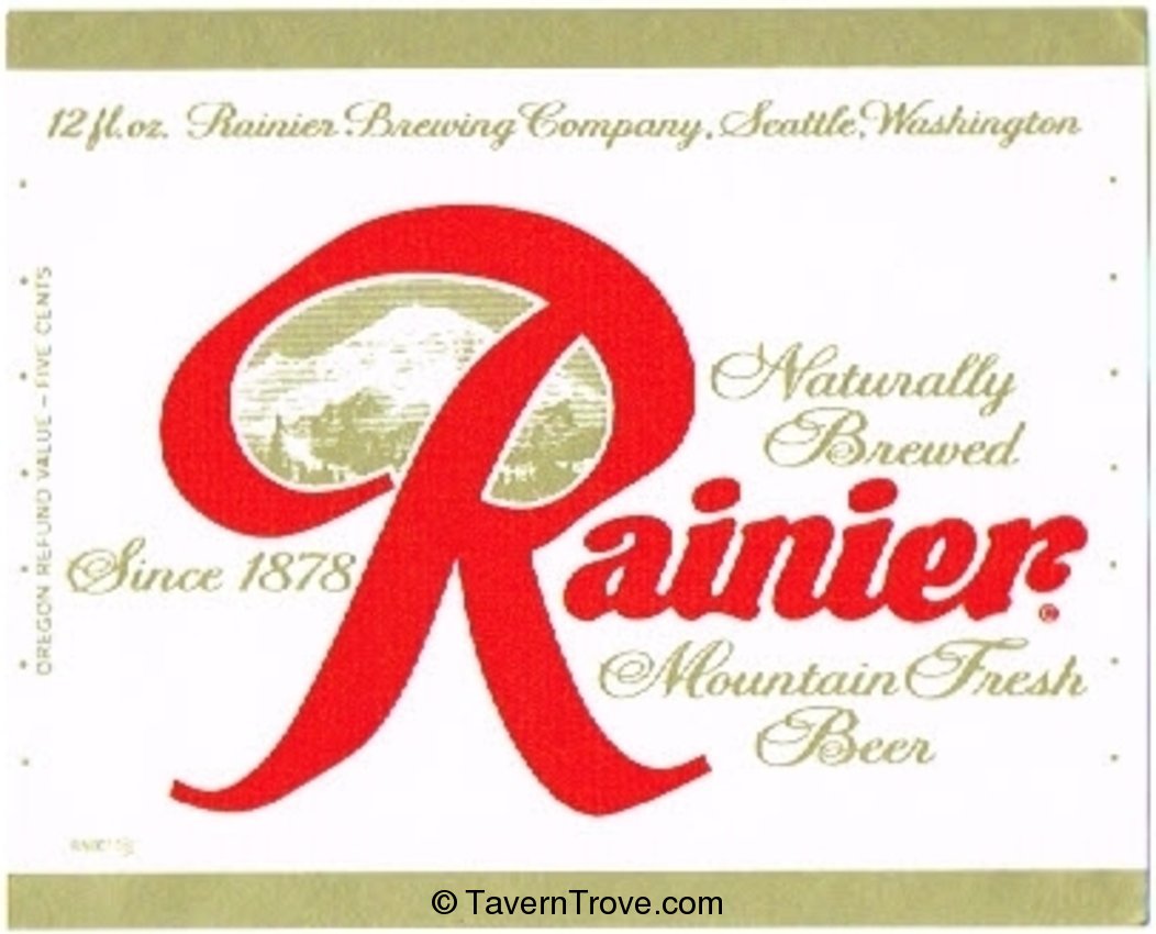 Rainier Beer 