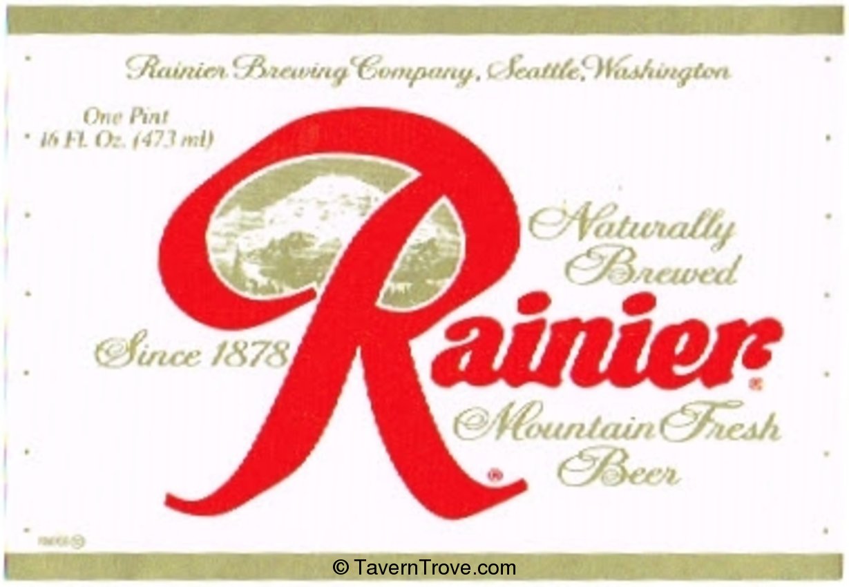 Rainier Beer 