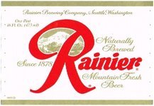 Rainier Beer 