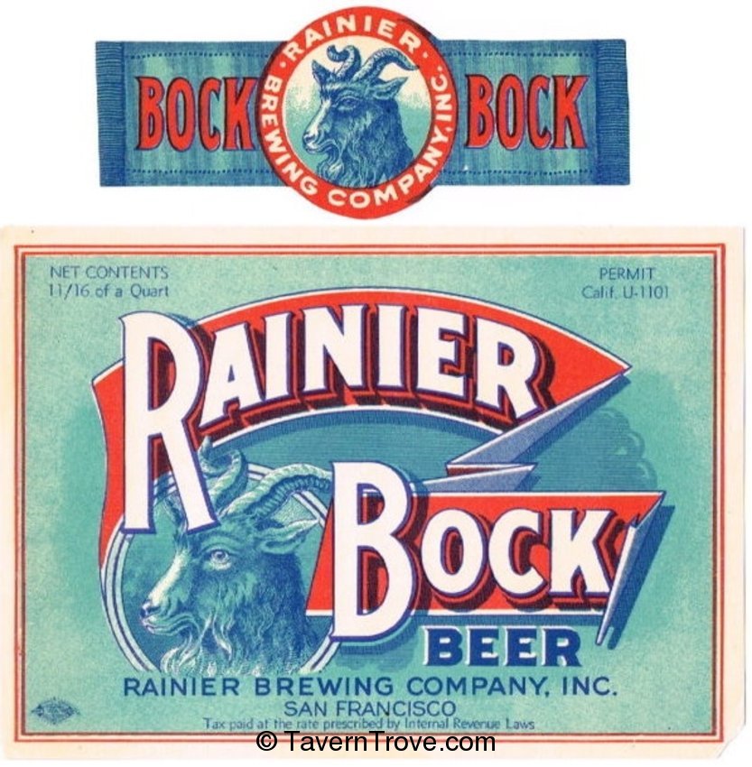 Rainier Bock Beer