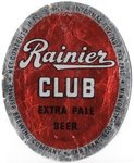 Rainier Club Extra Pale Beer
