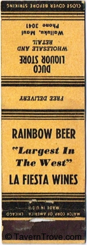 Rainier Export Beer/Ale
