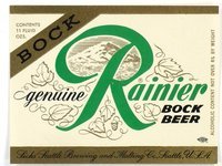 Rainier Genuine Bock Beer