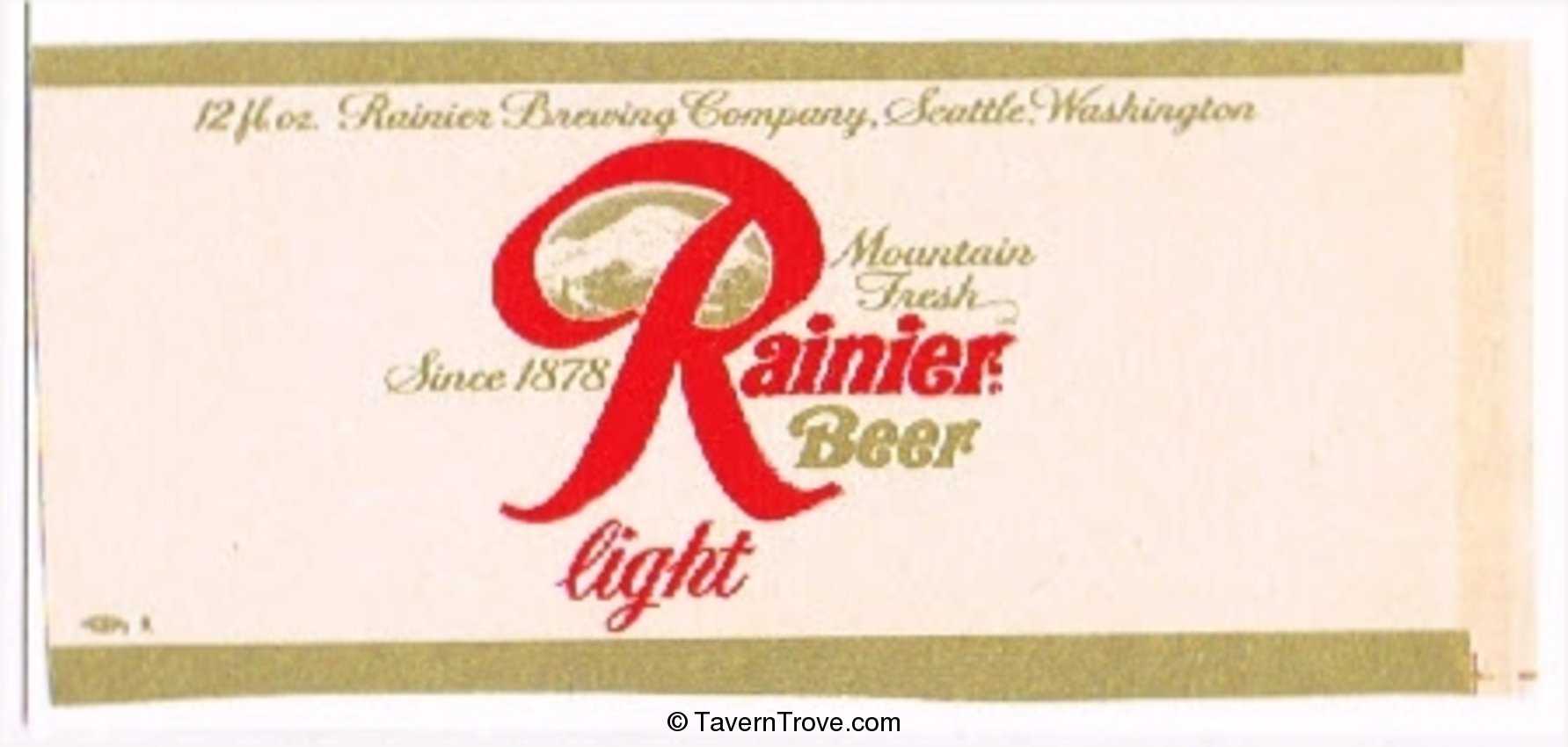 Rainier Light Beer