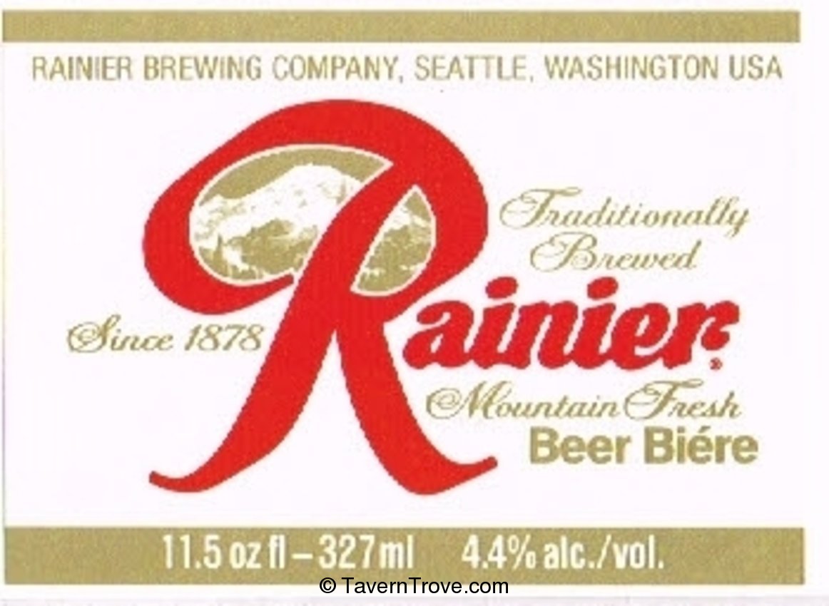Rainier Mountain Fresh Biere