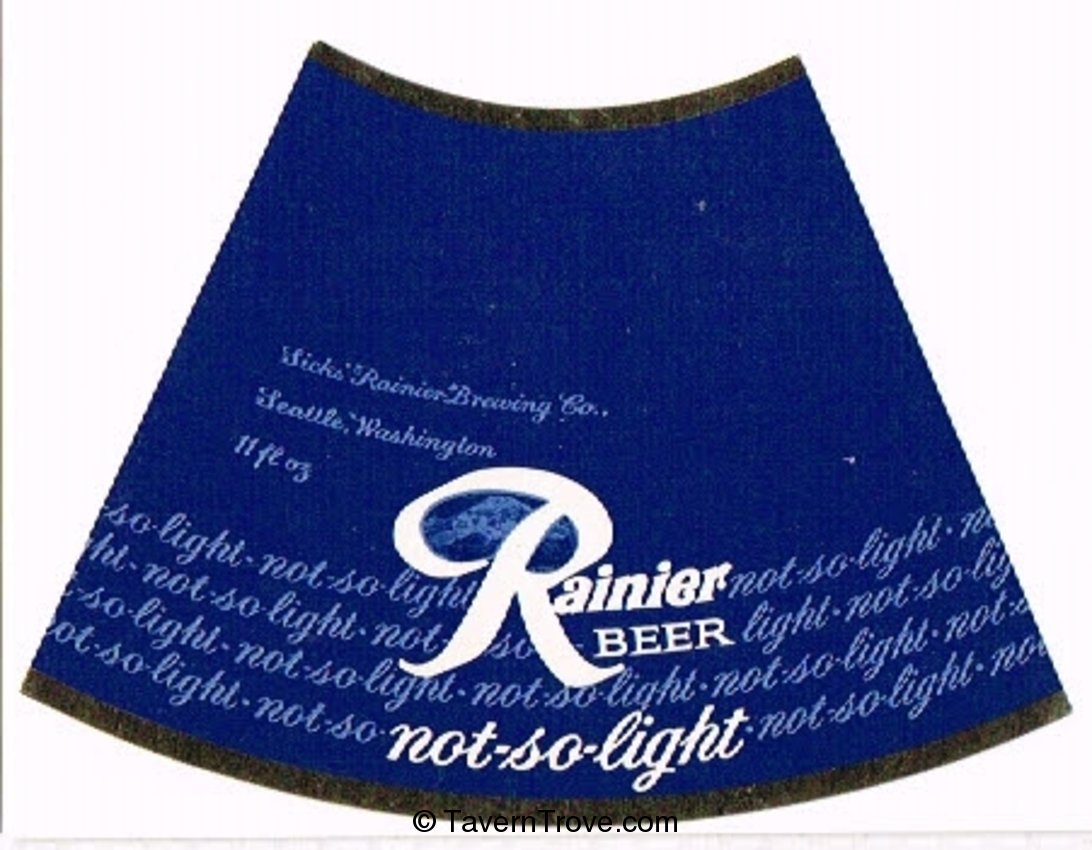 Rainier Not-So-Light Beer