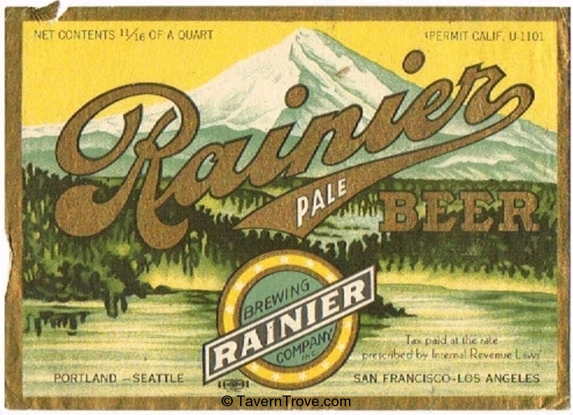Rainier Pale Beer