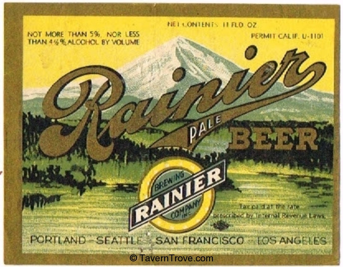 Rainier Pale Beer