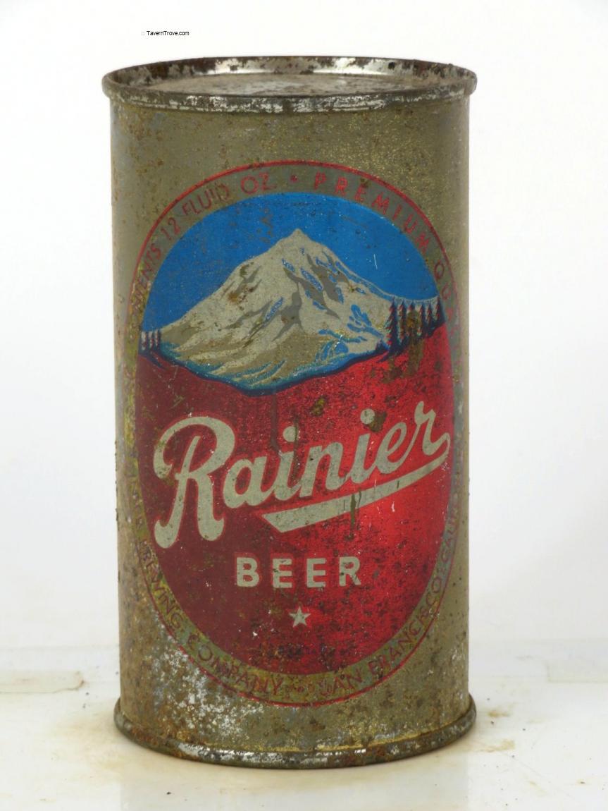 Item #22595 1950 Rainier Beer Flat Top Can 117-38