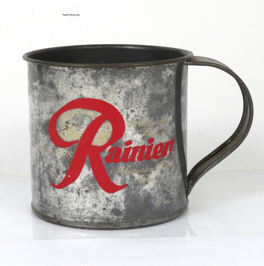 Rainier Beer Tin Cup