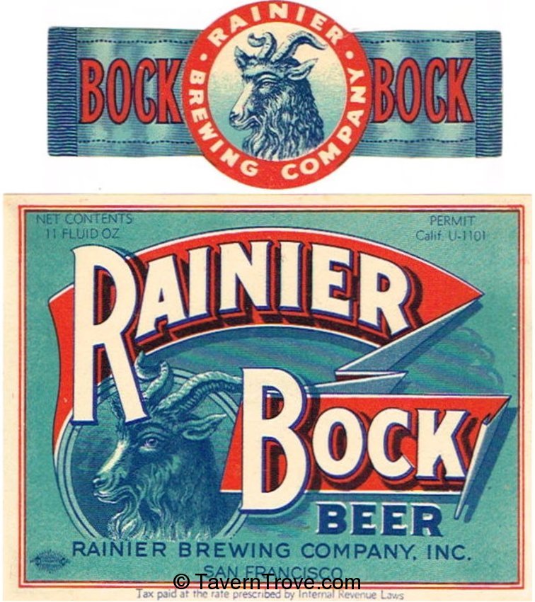 Rainier Bock Beer