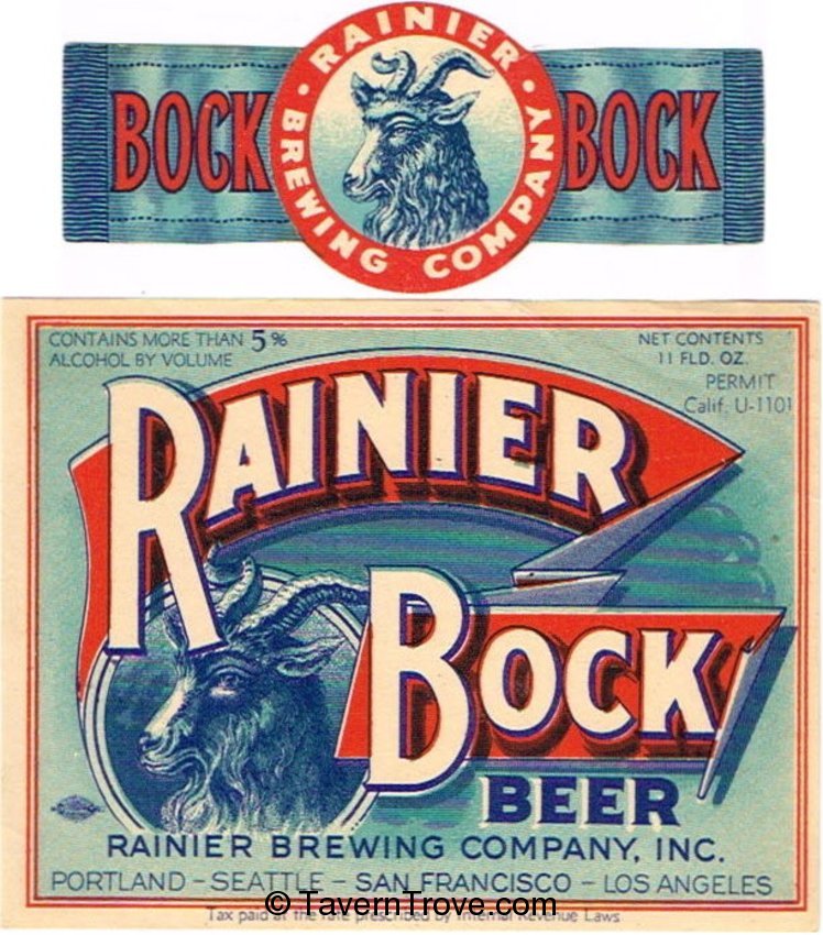 Rainier Bock Beer