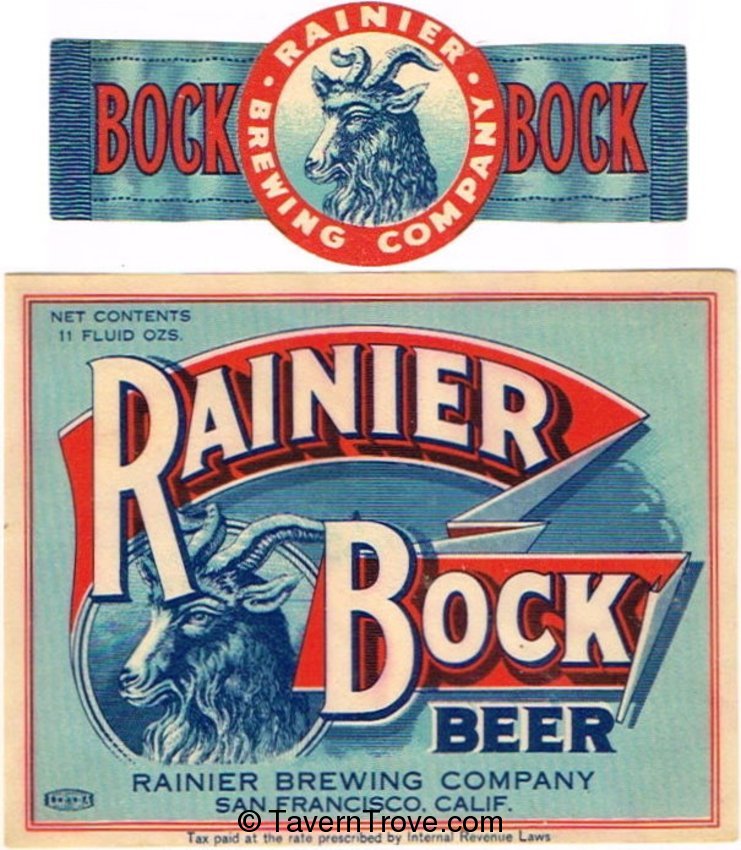 Rainier Bock Beer
