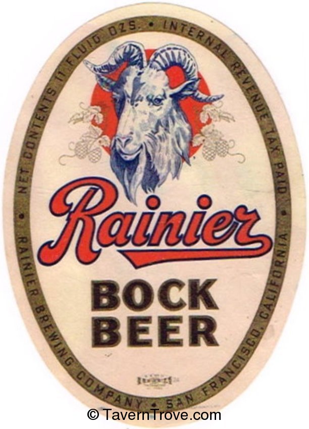 Rainier Bock Beer