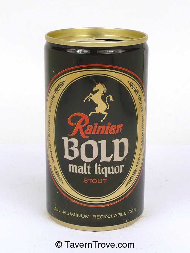 Rainier Bold Stout Malt Liquor