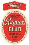 Rainier Club Extra Pale Beer