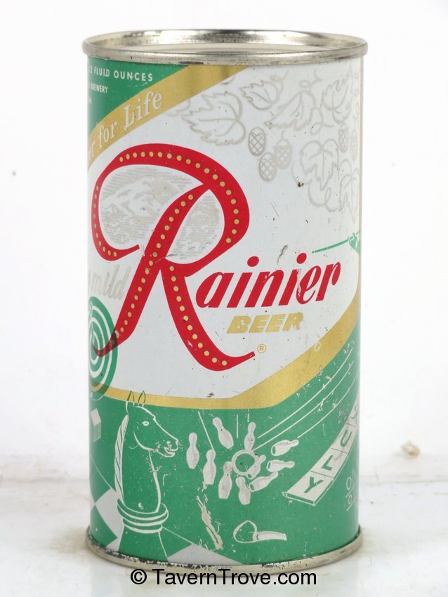 Rainier Jubilee Beer (Green-Cyan)