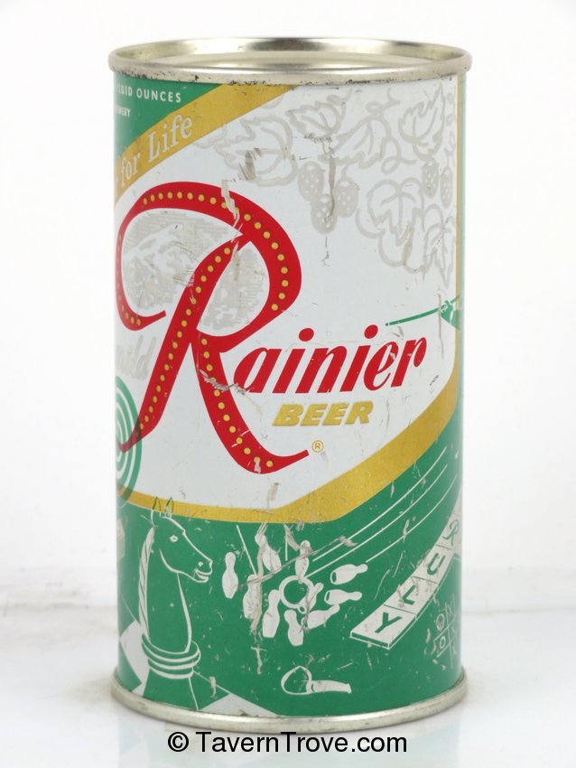 Rainier Jubilee Beer (Sea Turtle Green)
