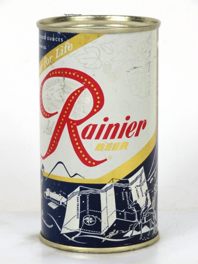 Rainier Jubilee Beer (Medium Blue)