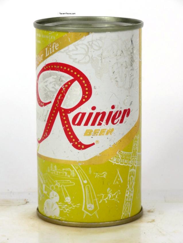 Rainier Jubilee Beer (Olive Yellow)