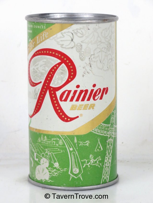 Rainier Jubilee Beer (Turtle Green)