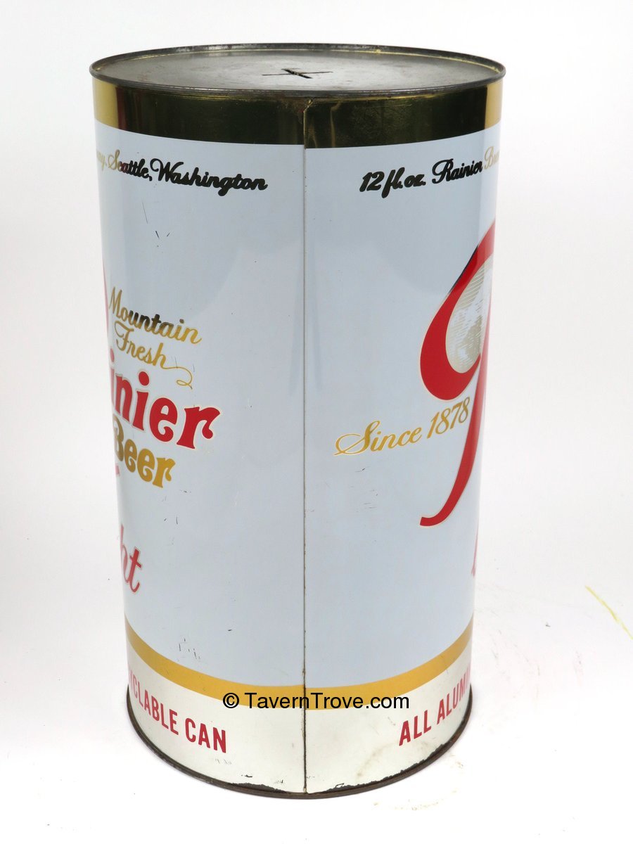 Item 94474 1970 Lot of Two Rainier Beer/Light Beer 15 inch Backbar