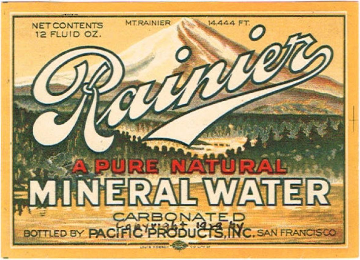 Rainier Mineral Water