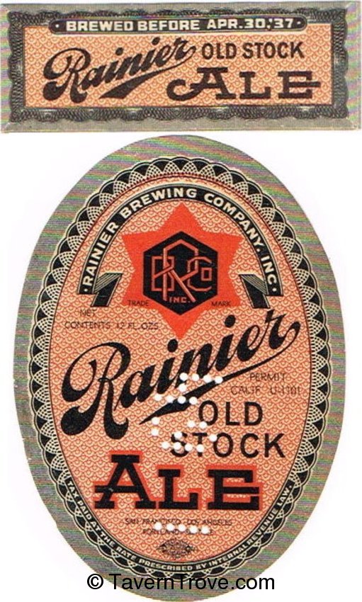 Rainier Old Stock Ale