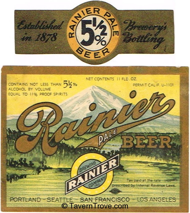 Rainier Pale Beer