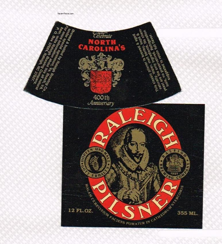 Raleigh Pilsener Beer