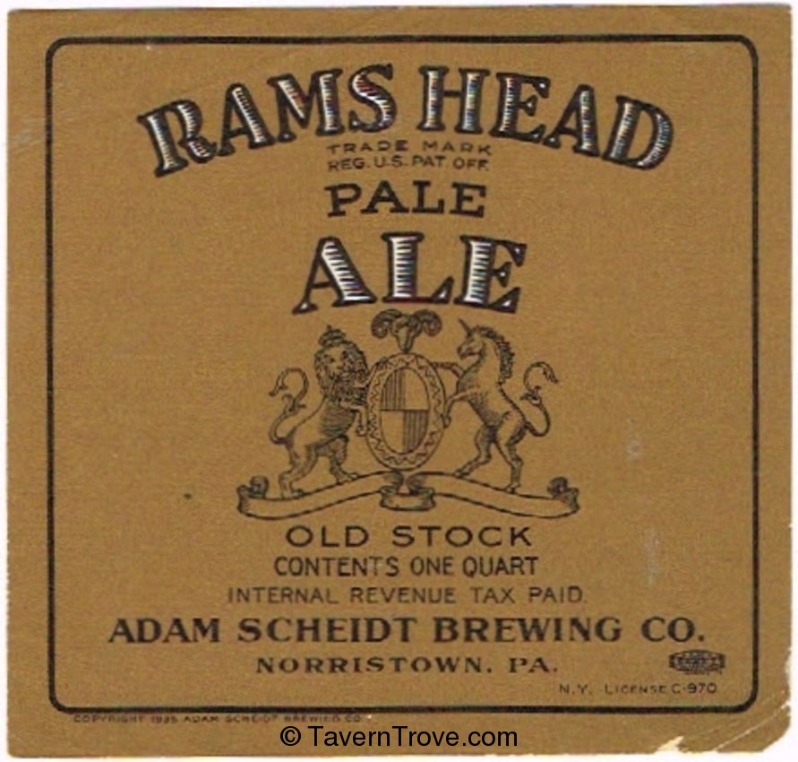 Rams Head Pale Ale