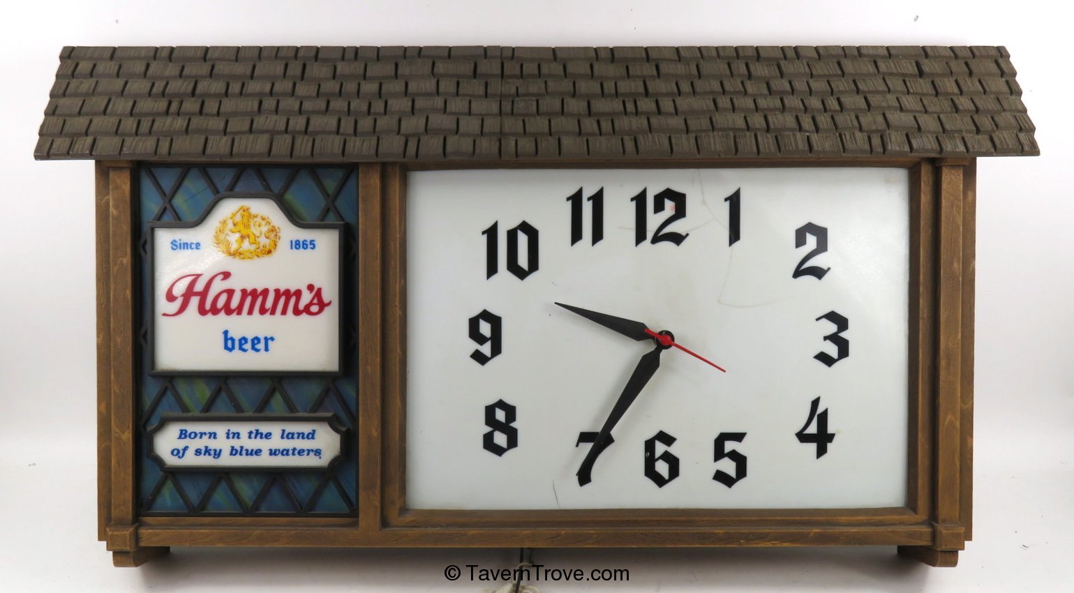 Rare Hamm's Beer Clock