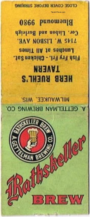 Rathskeller Brew Beer