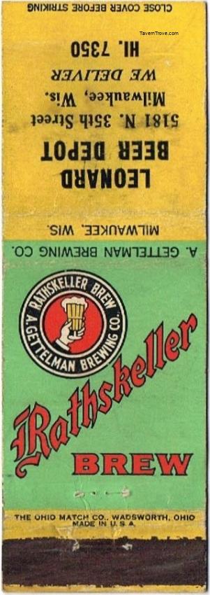 Rathskeller Brew Beer