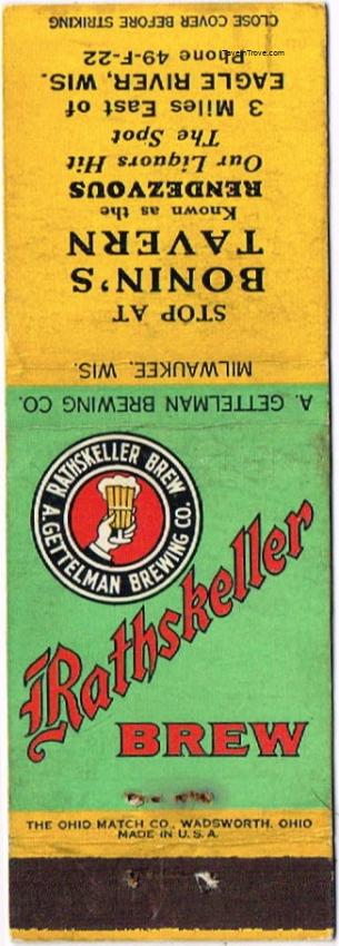 Rathskeller Brew Beer