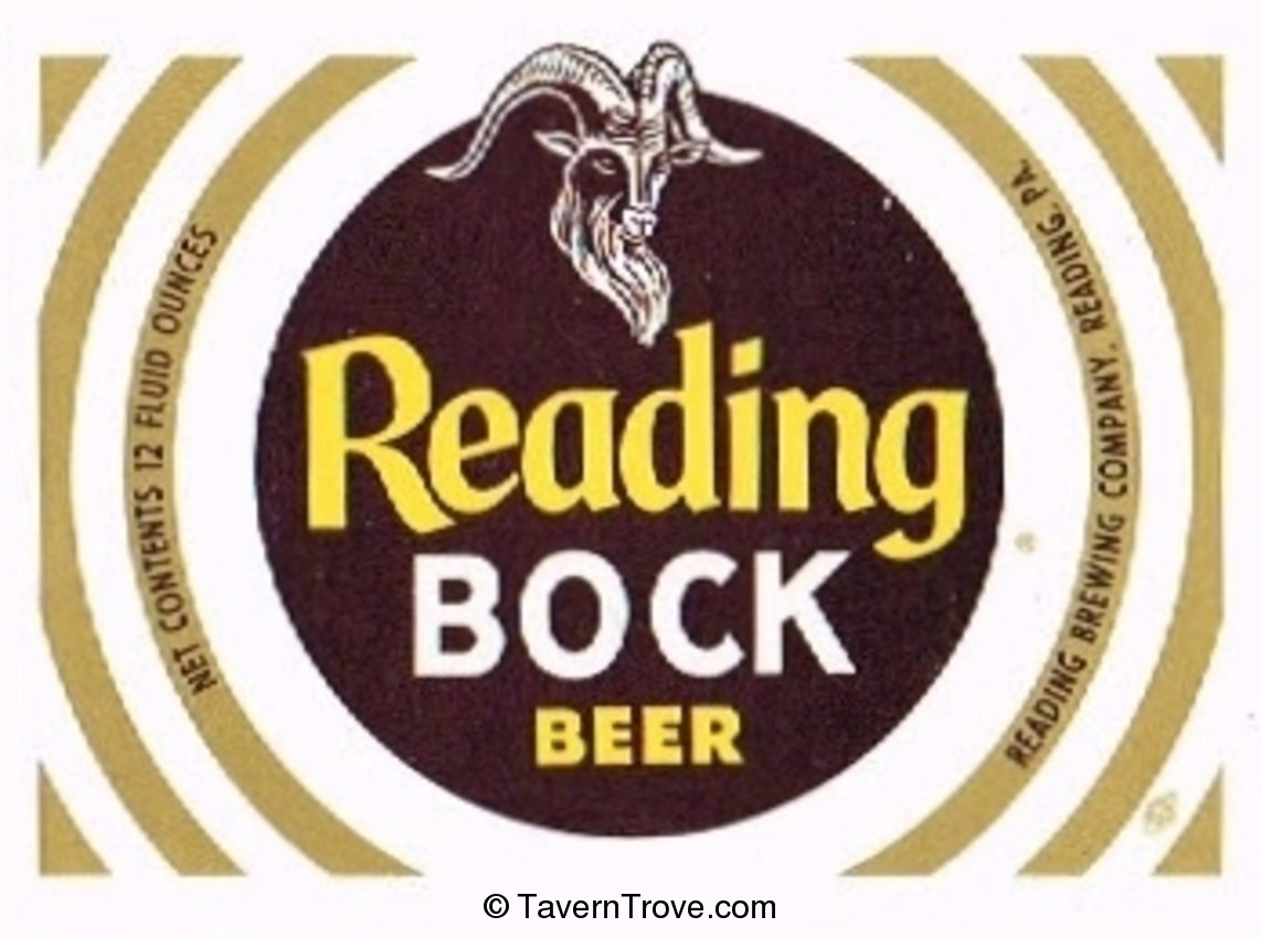 Reading Bock  Beer